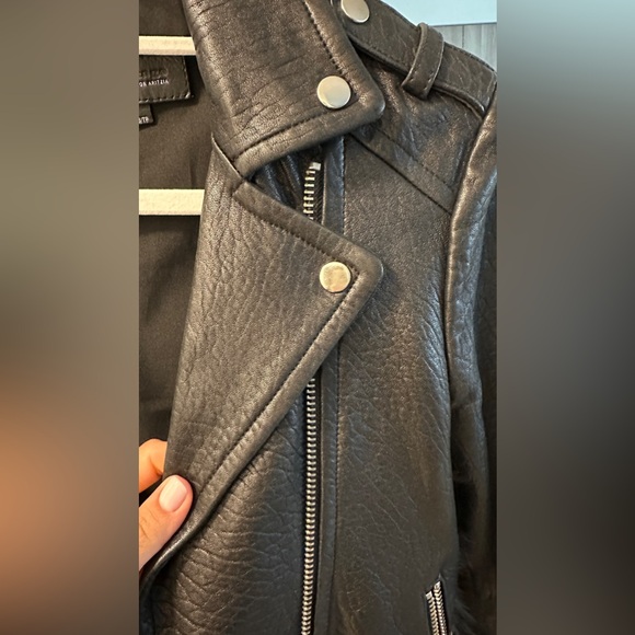Mackage leather moto jacket - Picture 3 of 6
